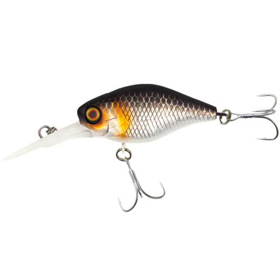 Воблер Jackall Diving Chubby 41F цвет uv mat silver & black