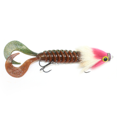 Приманка RSK Fishing MAUS XL (диаметр головы 20,5 mm) 23см 75гр тело цвет 028 розово-белая голова