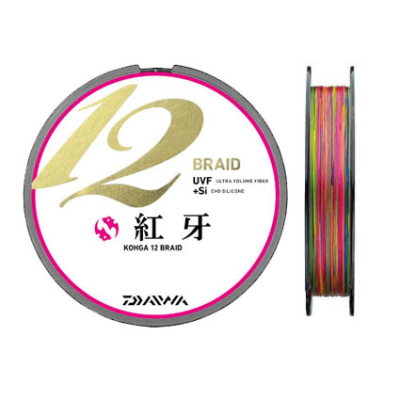 Шнур PE Daiwa Khoga 12 Braid 200m 0.8  7,3 кг.