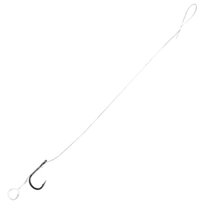 Крючок одинарный с поводком BKK Feeder Tournament, FT-1 Bait Bang Rigs-Braid (A-BW-5045), #10 (8шт)