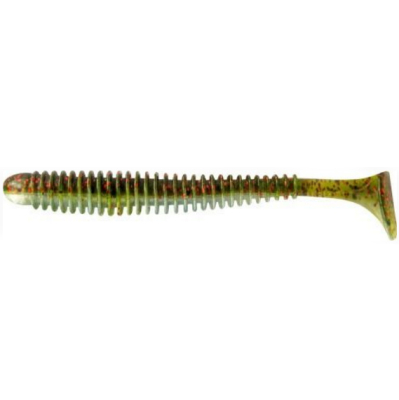 Мягкая приманка Allvega Skinny Tail 7,5см 2,5г (7шт.) цв. Natural w/pumpkin back