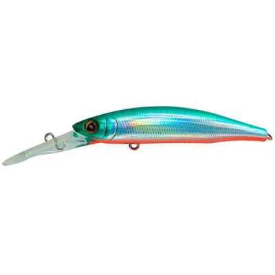 Воблер Saurus Rex Deep 9cm цв. L-Green Back OB