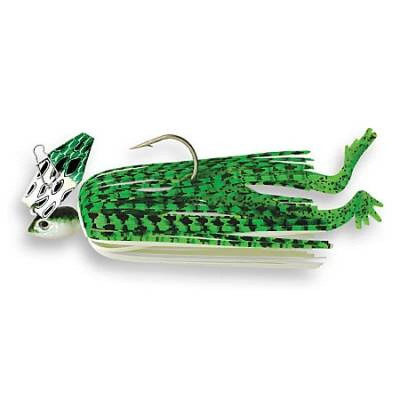 Силиконовая приманка Z-man Chatter Frog цв. Lime Black Barb Wire/White