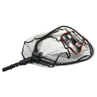 Подсак-"ракетка" EGO S1 Wade Landing Net measures 19"х21"х20" Flat; handle 6"/15.24сm; mesh-PVC