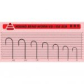 Крючки Vido Craft VD-108 Round Bent Worm (BLN) № 3/0, 3 шт/уп VD108-3/0(3)