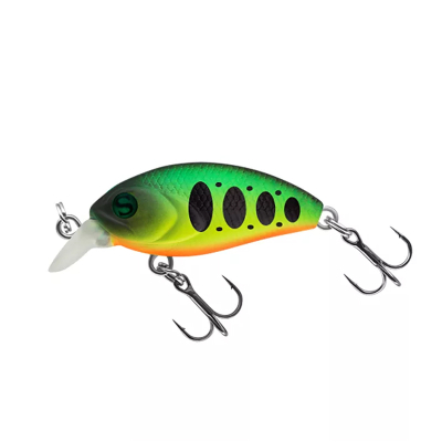 Воблер "Sprut" Rini Crank 32F (Floating/32mm/2,7g/0,1-0,6m/FTR) + Два Одинарных Крючка (S-75M #6)