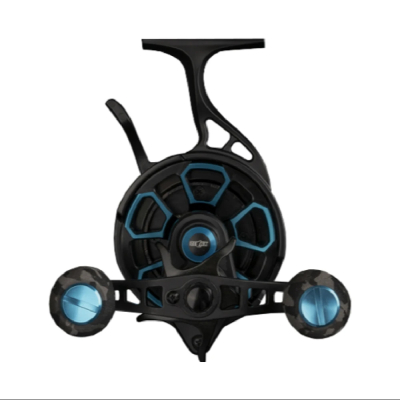 Зимняя мультипликаторная катушка FA Relax Frozen Black Gen2