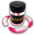 Силиконовая приманка 11Lures Leench 2" цвет Pinkman & W.White