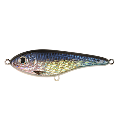 Воблер Джеркбейт Strike Pro Buster Swim 130мм 65гр цвет: C545V Baby Bonita