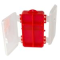Коробочка для оснастки двухсторонняя Nisus Fishing Organizer Box red (N-FBO-2S-R) (красная)