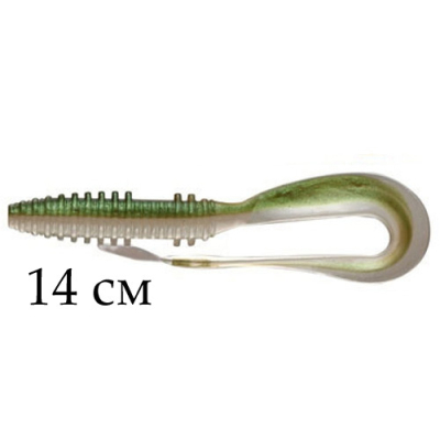 Твистер Noeby S3117 цвет NW206, 14cm/13g, уп.4 штуки