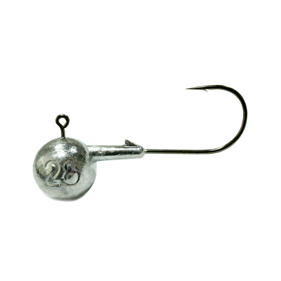 Джиг не крашеный Шар 28 гр, кр-к VD-071 GNB-071S-28-6/0(25) 25 шт
