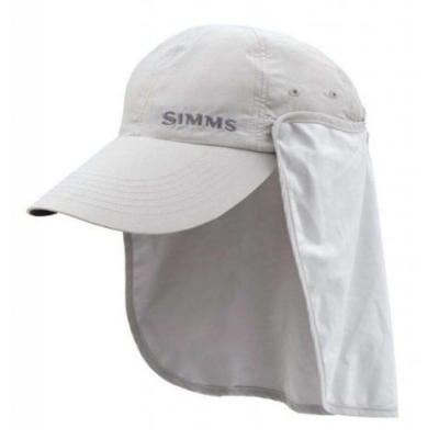 Кепка Simms Bugstopper Sunshield Hat, Ash