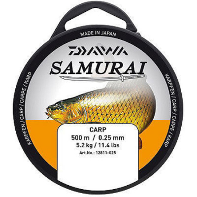 Леска Daiwa Samurai Carp 0,25мм 500м (камуфляж)