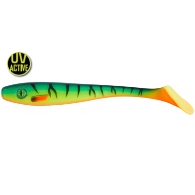 Силиконовая приманка Balzer Shirasu Pike Collector Shad 20см/45гр цв. UV FireShark (13666 020)