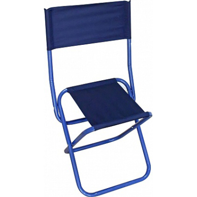 Стул туристический "Следопыт" складной со спин,бол. 420х490х940мм,труба сталь 25х1мм(рипстоп т.с.)