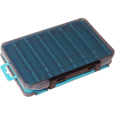 Коробка для воблеров Kosadaka TB-S31D-BLU, 20*13.5*3.5см, двухсторонняя, тёмно-голубая