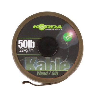 Лидкор Korda Kable Leadcore Weed Silt 7м 50lb KA7WG