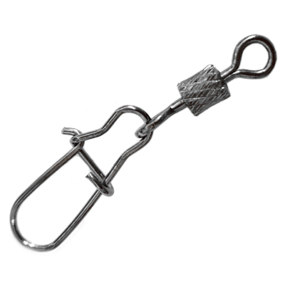 Карабин + вертлюг BAT "бочка" ВТ43004 №10 Test 8kg. уп.10, шт