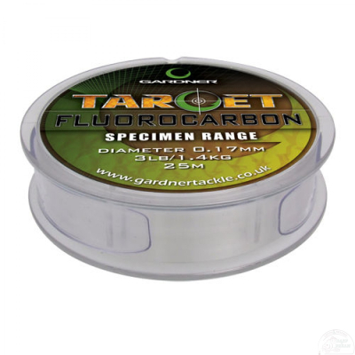 Флюорокарбон Gardner Target FC 8Ib (1.4Kg) 0.25mm 25m *NEW* TFC8