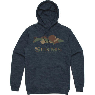 Толстовка Simms Walleye Logo Hoody, Navy, S