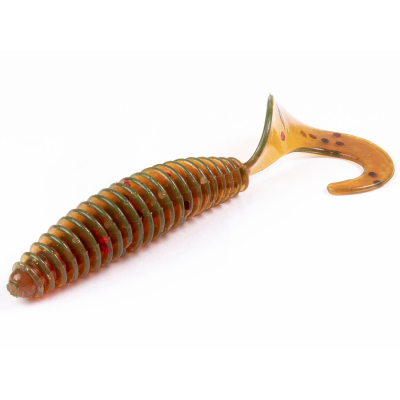 Силиконовая приманка Lucky John Pro Series Ultraworm Curly 2,0" (05.00)/PA16 9шт.