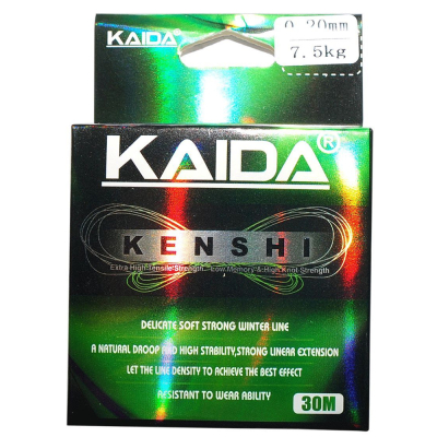 Леска Kaida Kenshi YX-218 прозрачная 30м 0,10мм