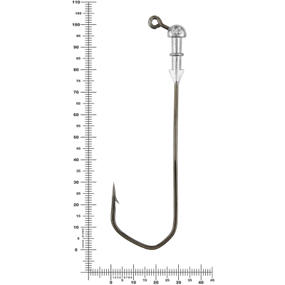 Мормыш Джиг не крашеный Шар 6 гр, кр-к VD-079 GNB-079-12/0-06(25)