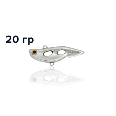 блесна  SONAR  5.8см, 20гр, серебро  GT-32T