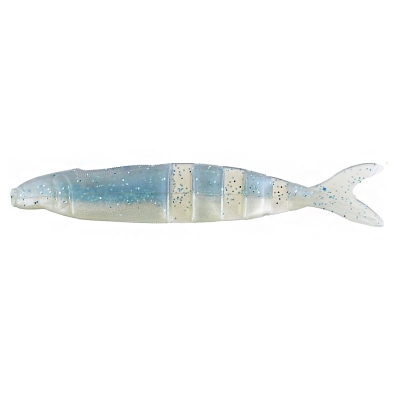 Эластичная приманка Lake Fork Live Magic Shad 4.5" цв. BlueBHer