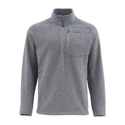 Пуловер Simms Rivershed Sweater, XL, Steel