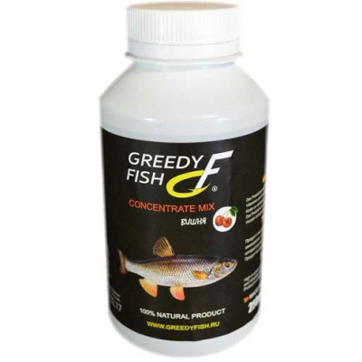 Концентрат микс GreedyFish Concentrate Mix (вкус вишни) 0,25л.