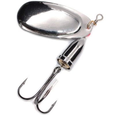 Блесна вращающаяся Namazu Lothar 20гр. цвет 01 (серебро)