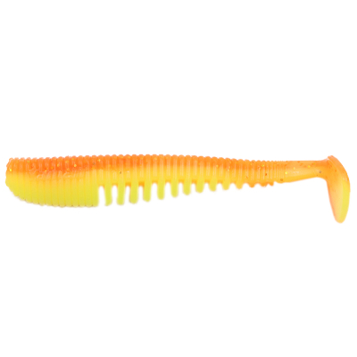 Силиконовая приманка Yaman Pro Legend Minnow 4" цвет #25 - Sunshine (уп. 5 шт.)