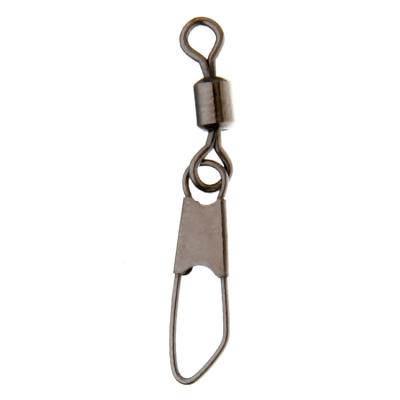 Застежка фидерная с вертлюгом Flagman Rolling Swivel Snap Black размер S 7шт