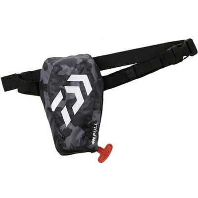 Жилет спасательный поясной Daiwa DF-2321 размер Free цвет BLACKCAMO