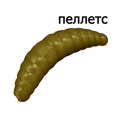 Мягкая приманка Trout Zone Maggot 1,3" (12 шт) пеллетс