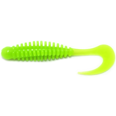 Силиконовая приманка Boroda Baits Phantom 85 mm ШАРТРЕЗ (Chartreuse)