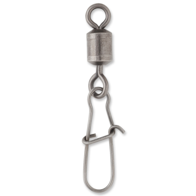 Карабин двойной VMC с вертлюгом DLSS (черный никель) №4 50LB (5шт)