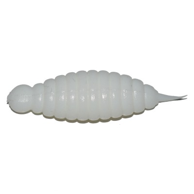 Мягкая приманка Red Machine Unicorn Larva (Личинка) 40мм 10шт. цв. White