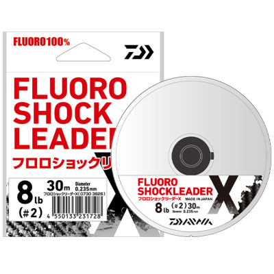 Леска флюорокарбоновая Daiwa Fluoro Shock X 30m - 12LB(#3)