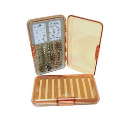 Metz Upg Fly Box Lg Orange 33021