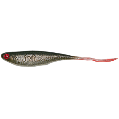 Мягкие приманки Narval Fishing Maxlug Mini 08cm #046-Black Silver