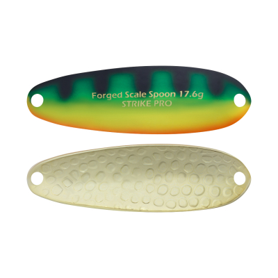 Блесна колеблющаяся Strike Pro Forged Spoon A тройник, 4.3гр ST-018A #A45E-CP