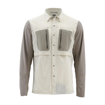 Рубашка Simms GT TriComp LS Shirt, Bone, S