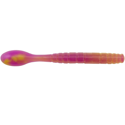Имитация червя Berkley Powerbait Pro Jig Worm 7см цв. Purple Chartreuse