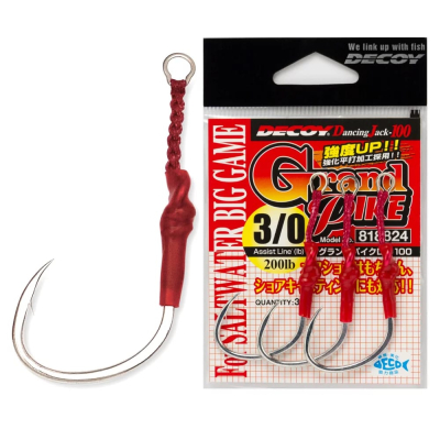 Крючок Decoy Assist DJ-100 Grand Pike #3/0