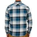 Рубашка Simms Dockwear Cotton Flannel, Mahogany Red Plaid, L