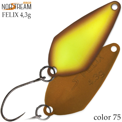 Блесна Norstream Area Felix 4.3 гр. цв. 75M