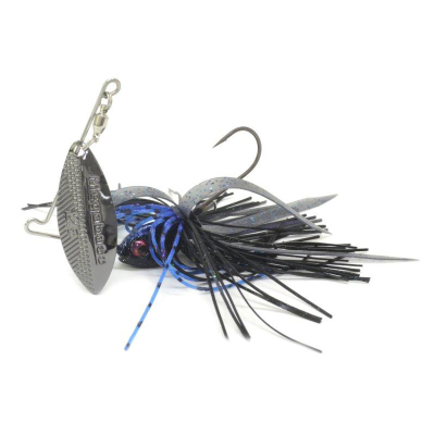Спиннербейт Megabass SV-3 1/4oz SW цв. black blue